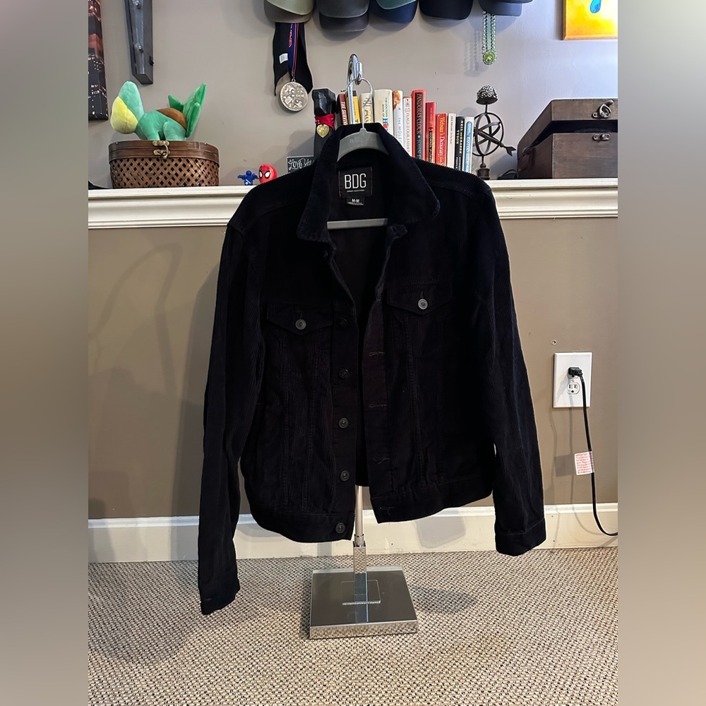 Black BDG Urban Outfitters Cordaroy Jean Jacket | New | Size: M